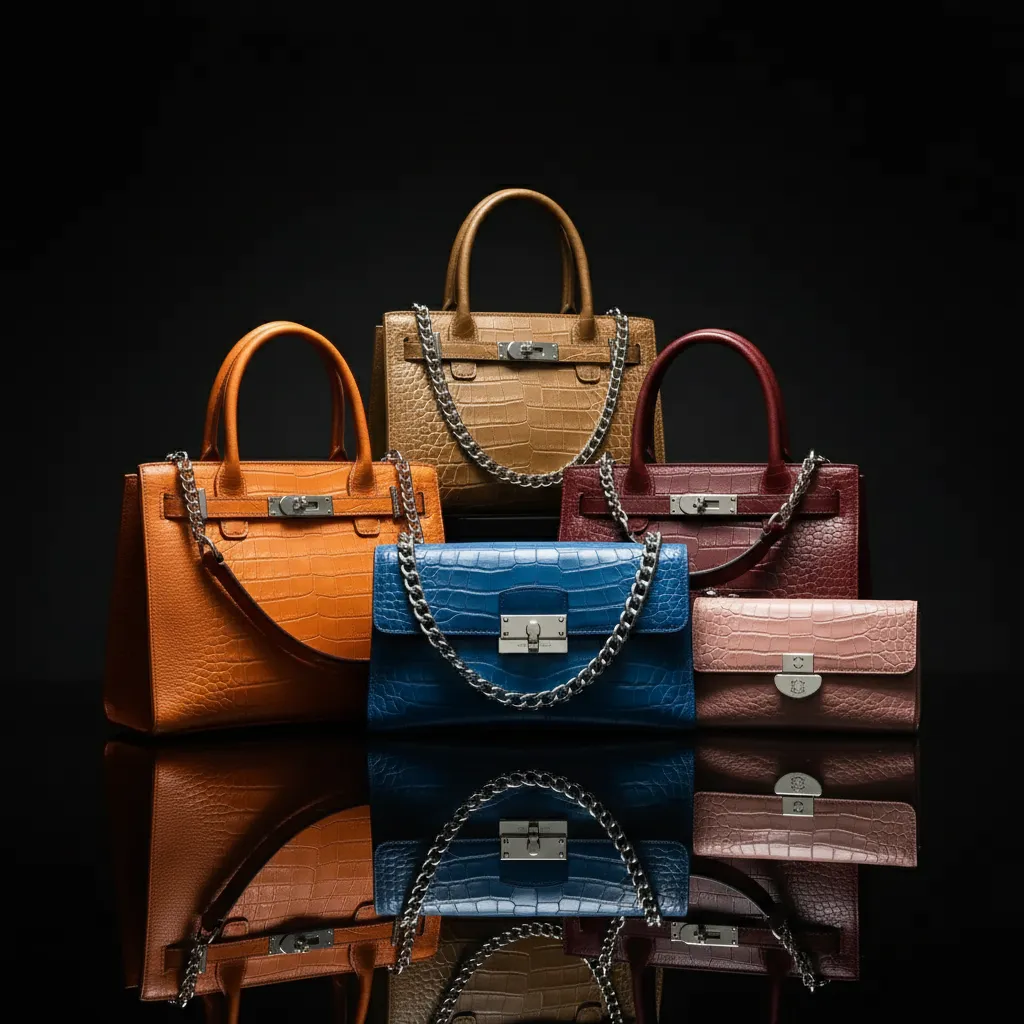 Authenticated luxury bags
